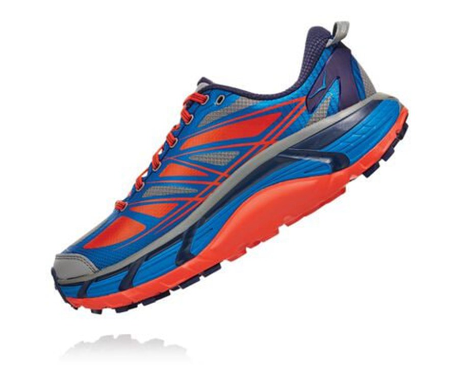 Tenis Hoka One One Trail Hombre Azules - Mafate Speed 2 - RGHS94620